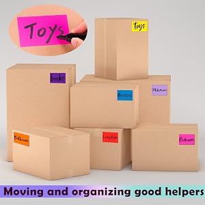 moving labels for boxes