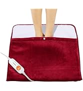 Gintao Electric Heated Foot Warmers for Men and Women,Foot Heating Pad Electric with Fast Heating...
