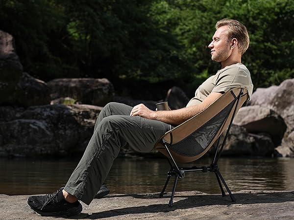 lowback camping chair