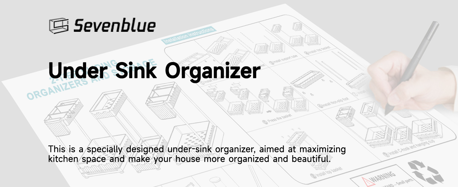 under sink organizer