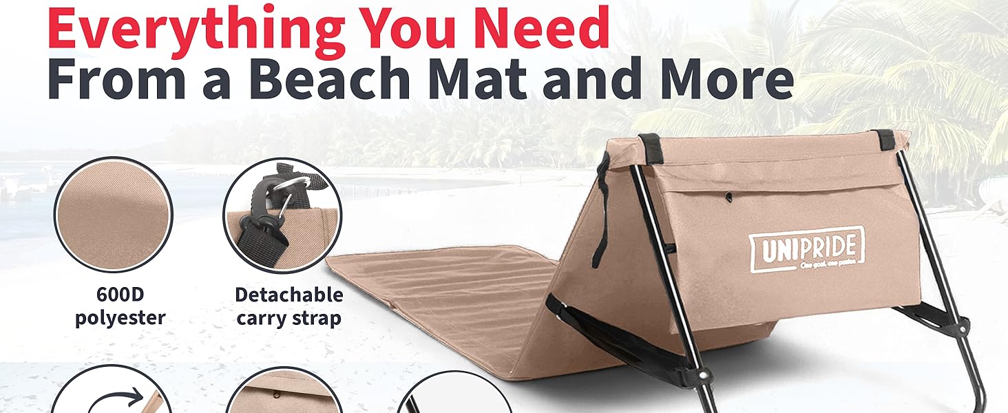 beach tanning mat
