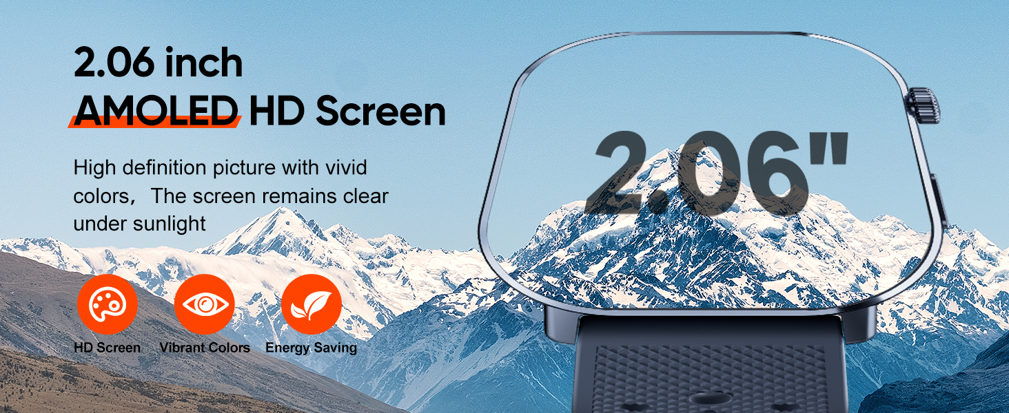 AMOLED High-Definition Screen