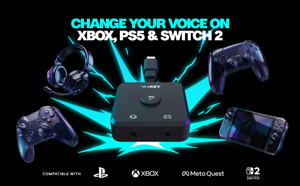 change your voice on xbox, playstation 5 and nintendo swtich 2
