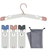 Sazfli Travel Hangers, Foldable Hangers, Folding Hangers - Durable, Lightweight and Portable, Ide...
