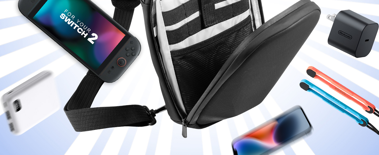 sling crossbody bag for nintendo switch 2