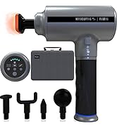 Nordic Lifting Fuego X9 Heated Massage Gun - Deep Tissue for Muscle Recovery and Relief with 5 He...