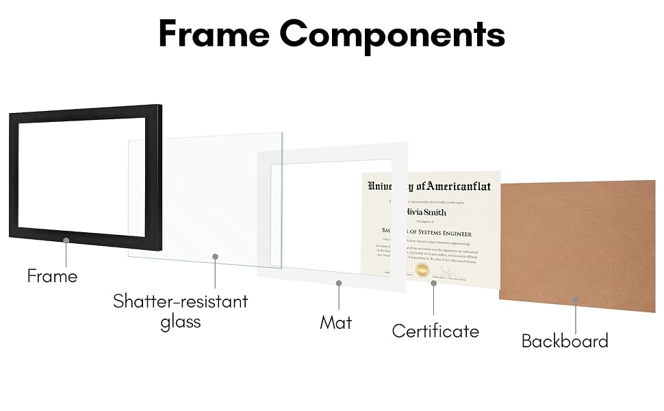 Diploma Frame with Mat