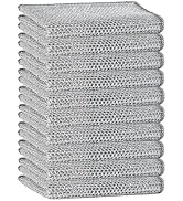 Reuseable Cleaning Cloth,Soft Wire Dishwashing Rags ,Double layer multi-purpose anti-scratch stee...