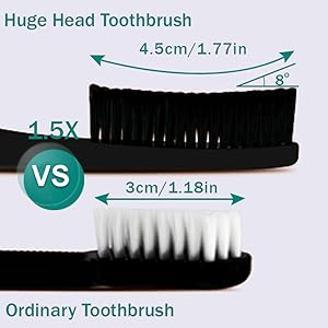 1.5X LONG HEAD TOOTHBRUSH