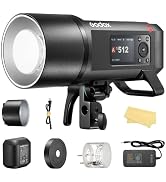 Godox AD600Pro II Strobe Flash TTL 600Ws 2600mAh Outdoor Flash with 40W Bi-Color Modeling Light 2...