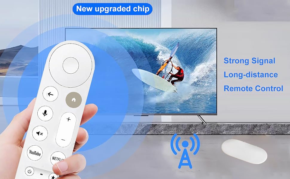 Replacement Voice Remote Only for Google TV Streamer (4K) Box