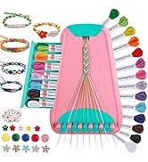 Arts and Crafts for Kids Ages 8-12,Friendship Bracelet Making Kit for Girl,Kids Jewelry Making Ki...