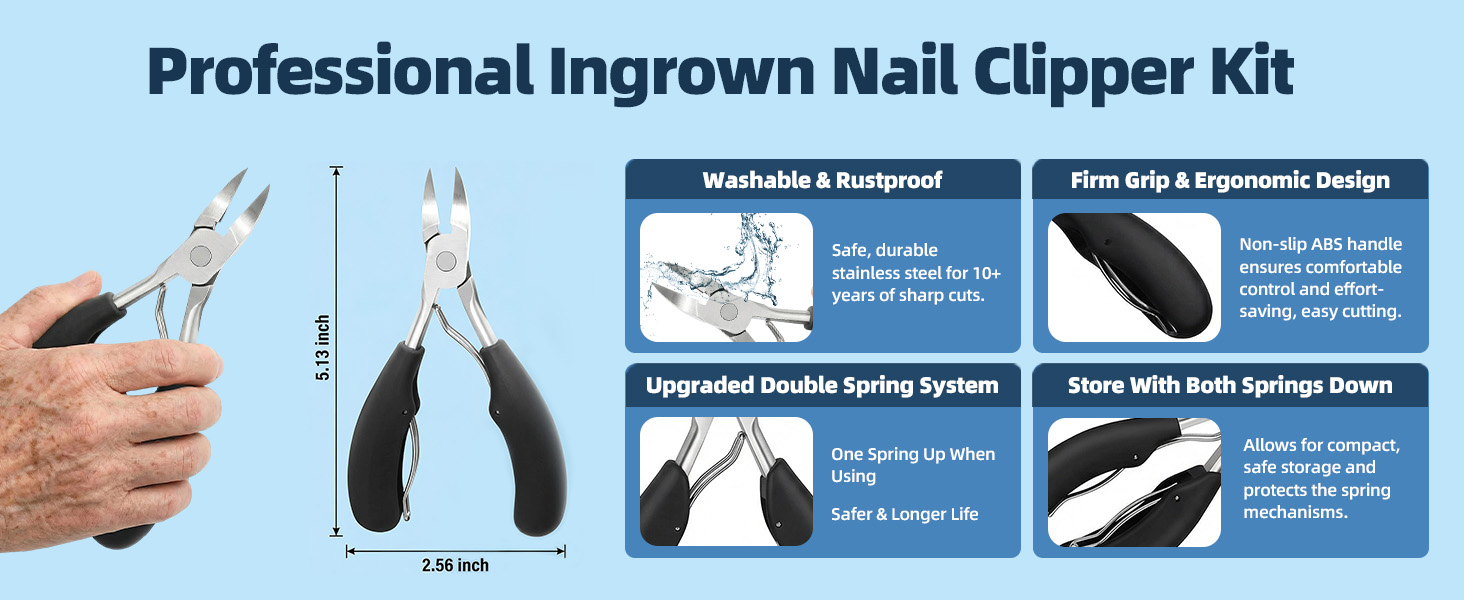 Professional Ingrown Nail Clipper Kit