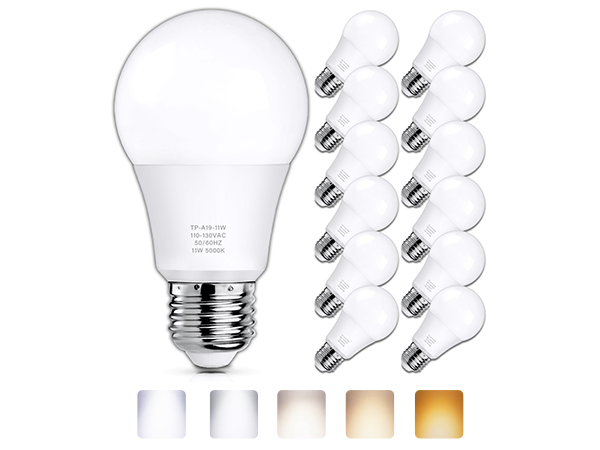 A19 LED bulb,5000K daylight white