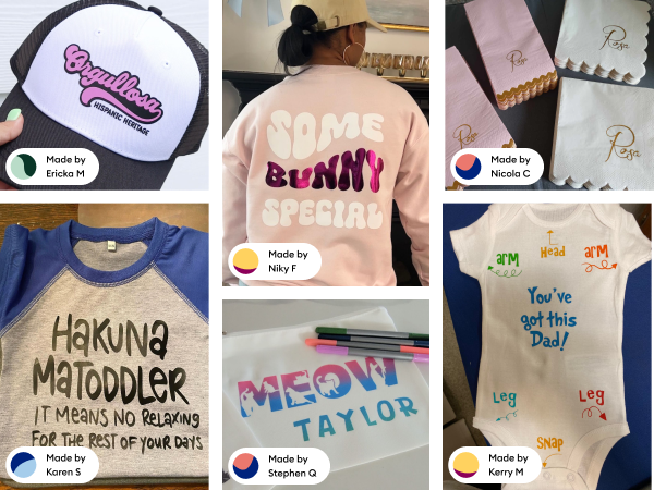 Cricut projects