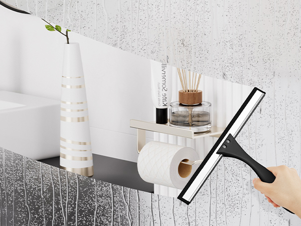 squeegee for shower glass door