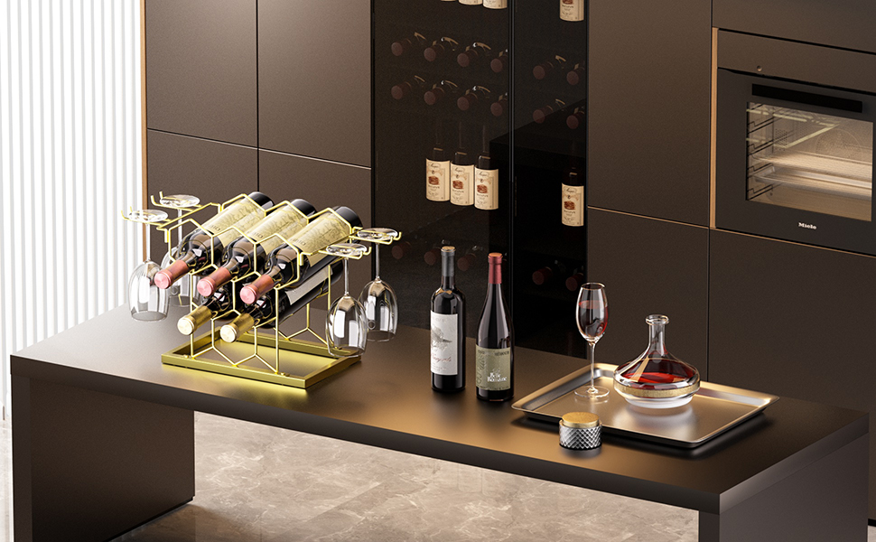 wine racks countertop