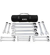 Jaeger 15pc Inch TIGHTSPOT 90-Tooth Ratcheting Wrenches MASTER SET - Our LARGEST SAE/INCH SET Wit...