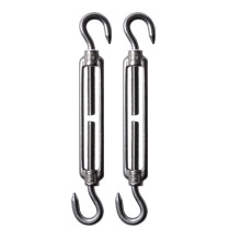 Sun Shade Sail Hardware Kit 304 Stainless Steel AntiRust Rectangle/Triangle Shade Sail Installation
