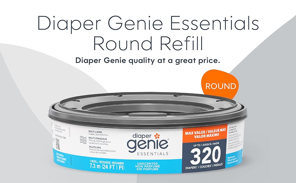 Diaper genie Essentials Refill