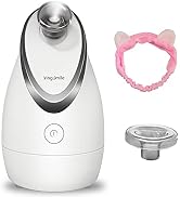 Kingsmile Facial Steamer, 2 in 1 Face Steamer for Facial,Compact Nano Steamer with Aromatherapy,F...