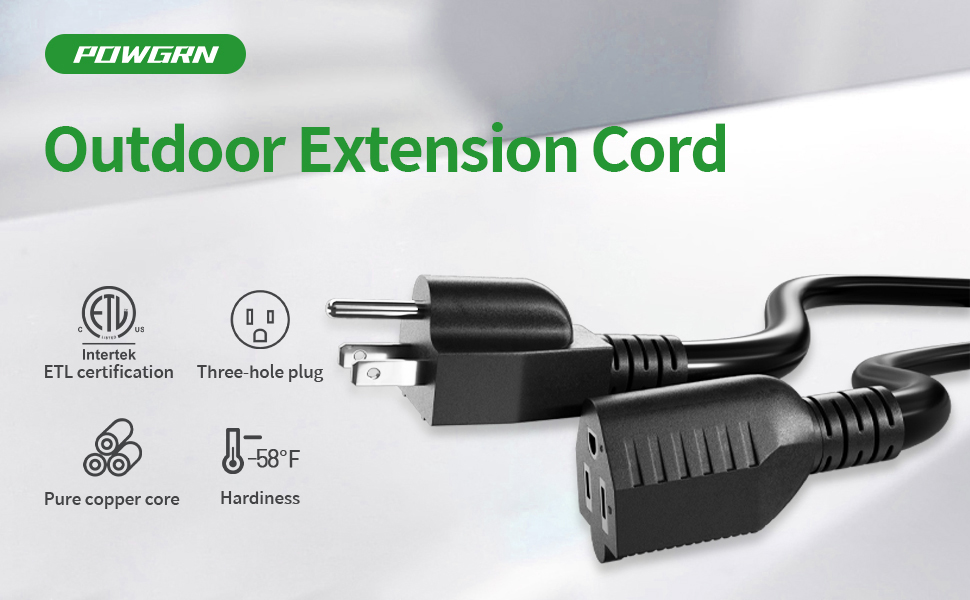 outdoor extension cord 50 ft