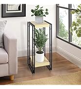 fusehome 27.5 inch Plant Stand Table, 2 Tier Plant Shelves Indoor Flower Pots Stand Holder Modern...