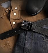 CHAOREN Full Grain Leather Belt for Men, Work Belts for Men Heavy Duty, Daily Wear for Jeans Pants