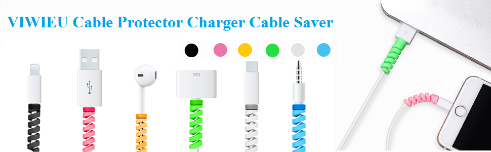 VIWIEU Cable protectors charger cable saver