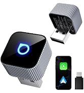 OTTOCAST Mini Slim Wireless CarPlay & Android Auto Adapter Mini Cube 3.0 | USB-A/USB-C Dual Port,...