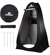 AVOFOREST Pop Up Privacy Tent - Camping Shower Tent,Instant Shower Changing Room Portable Toilet ...