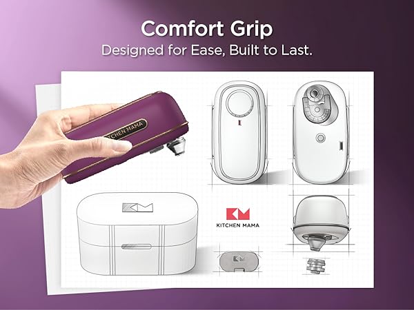 Comfort Grip, Designed for Ease, Built to Last