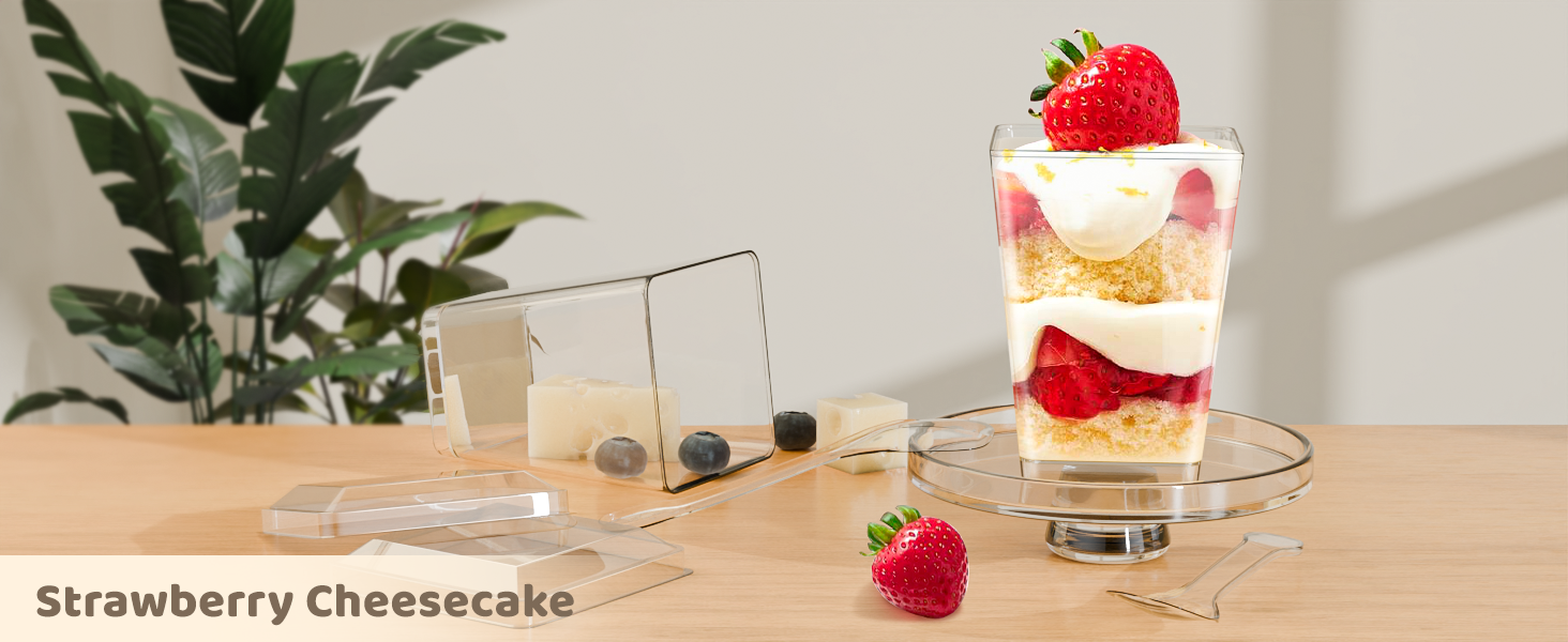 Plastic Dessert Cups