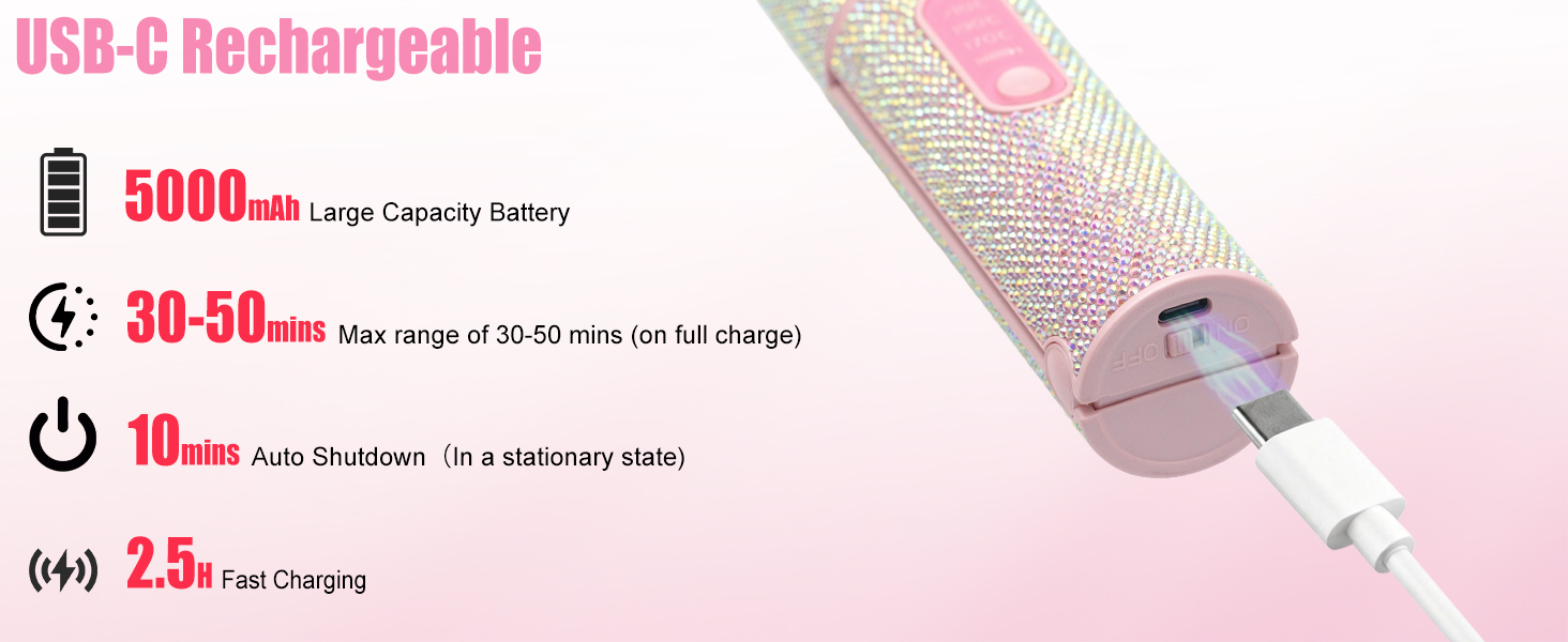 USB-C Rechargeable