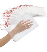 ENPOINT Fruit Bags for Fruit Trees, 100 PCS 6x10 Inch Fruit Protection Bags with Drawstring, Gard...