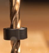 Drill Bit Stop Collar w/Split Ring Design and Size Markings