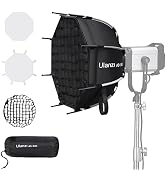ULANZI 18''/45cm Parabolic Softbox Quick Release - Compatible with GODOX M200D/M300D, Aputure LS ...