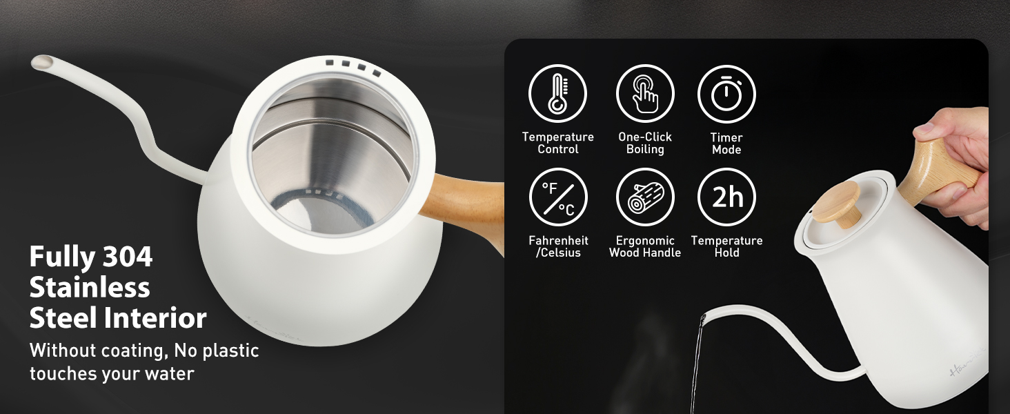 temperature control kettle