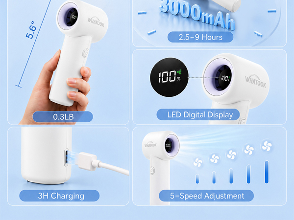 personal fans portable rechargeable mini fans small portable fan fan handheld small fans portable