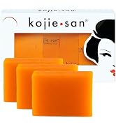 Kojie San Original Kojic Acid Soap for Face and Body – Dark Spot Remover, Gentle Cleansing Bar wi...