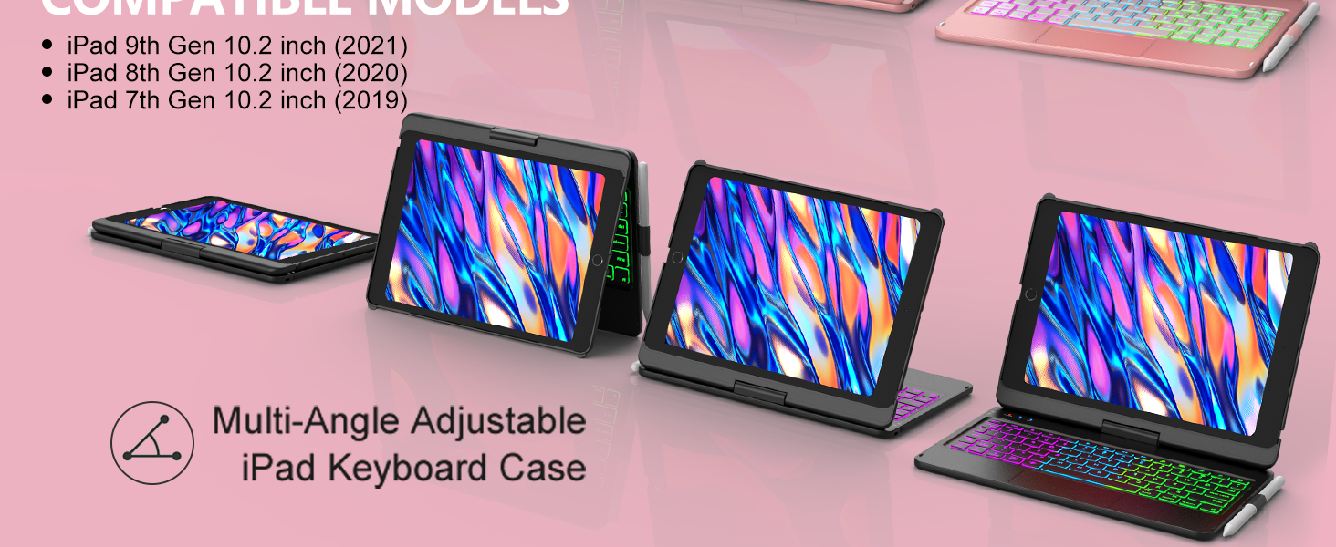 9th generation ipad case with keyboard