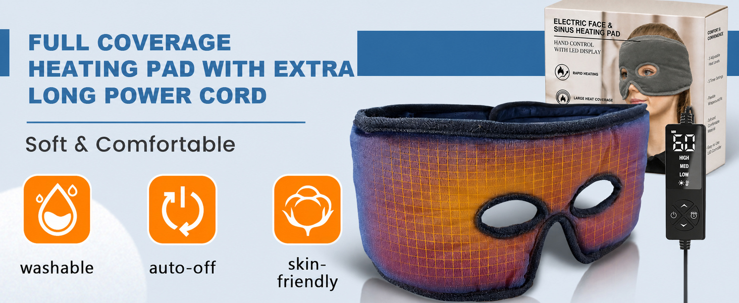 face heating pad