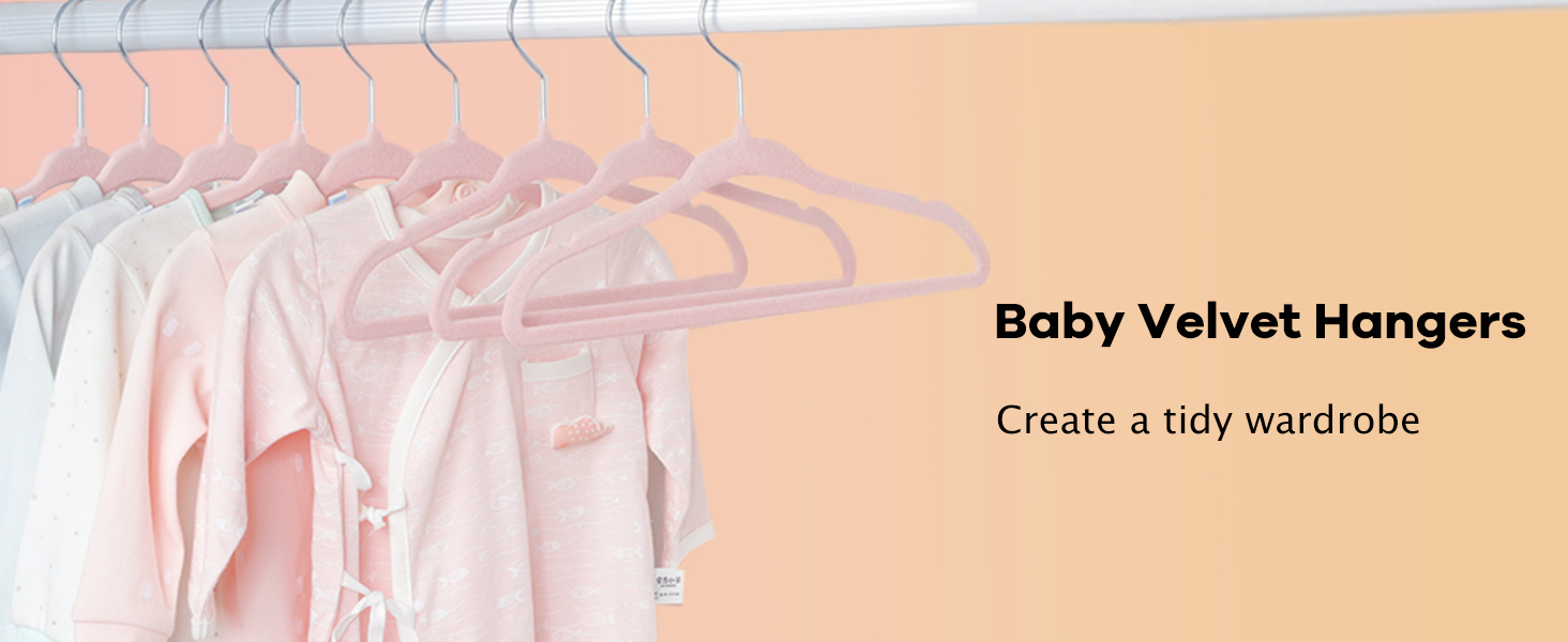 baby velvet hangers
