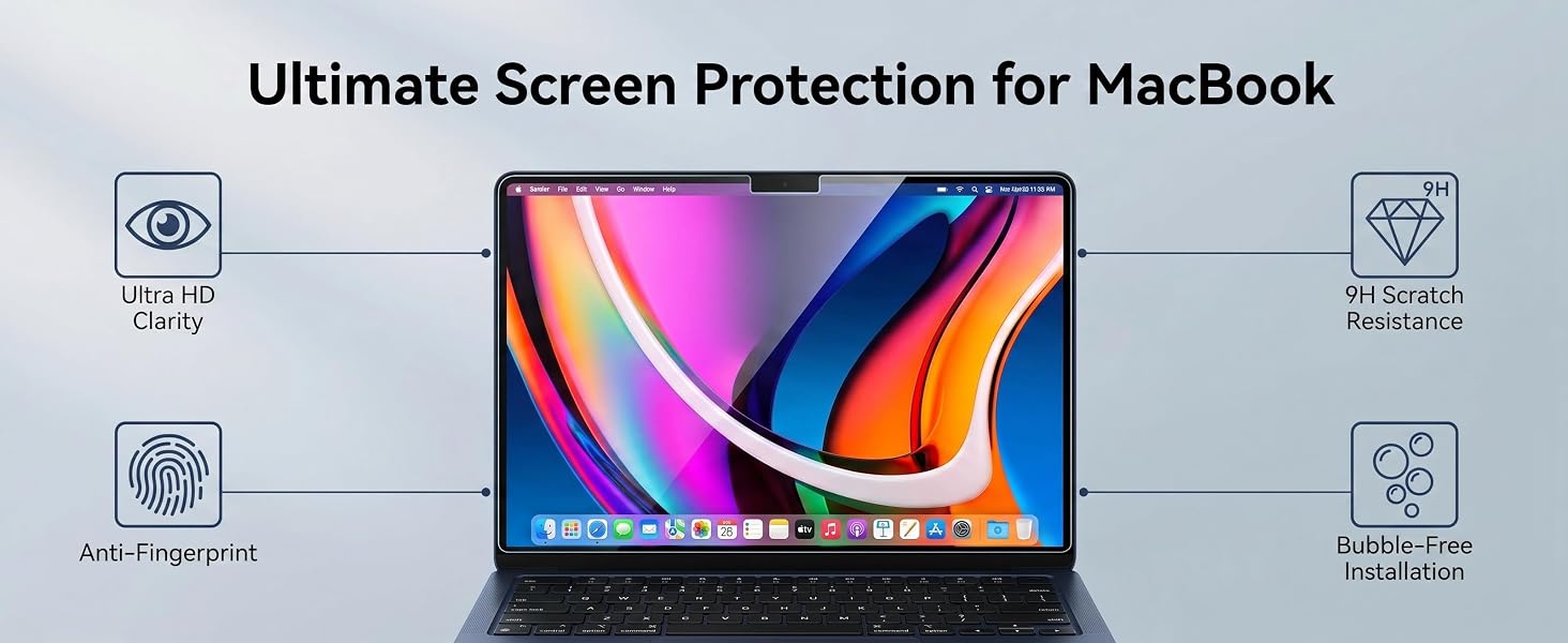 macbook air 15 screen protector