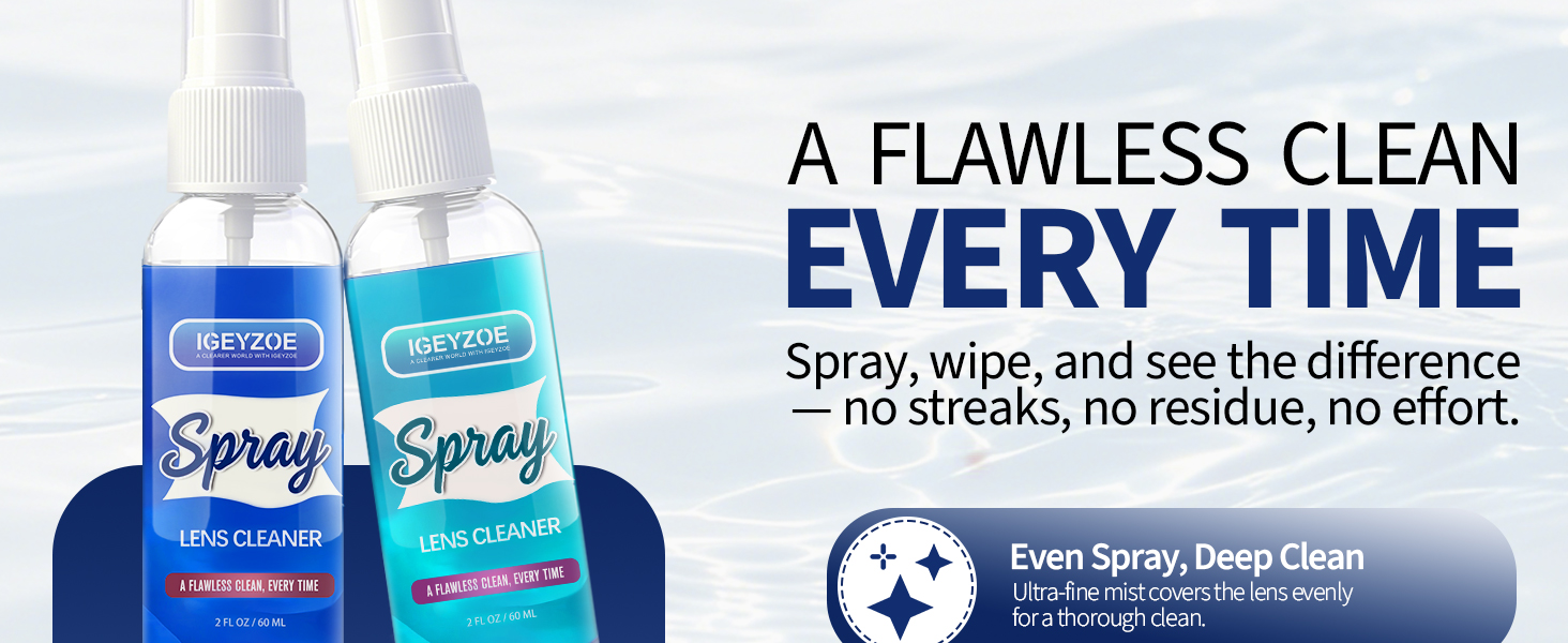 lens clean spray