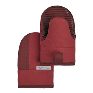 Kitchen Aid Becon Two Tone Mini Oven Mitt Set