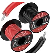 THLY 18 Gauge Silicone Wire Electrical Wire 60FT Red and Black Wire UL&ROHS Certif 200 ? High Tem...