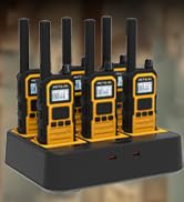 Retevis RB48P Walkie Talkies Long Range, Heavy Duty Rechargeable Two Way Radios, Waterproof, Shoc...