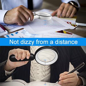 magnifying glasses for close work