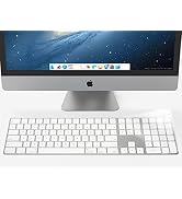 Keyboard Cover for 2022 Mac Studio Magic/2021 Apple iMac 24 inch Magic Keyboard with Touch ID and...